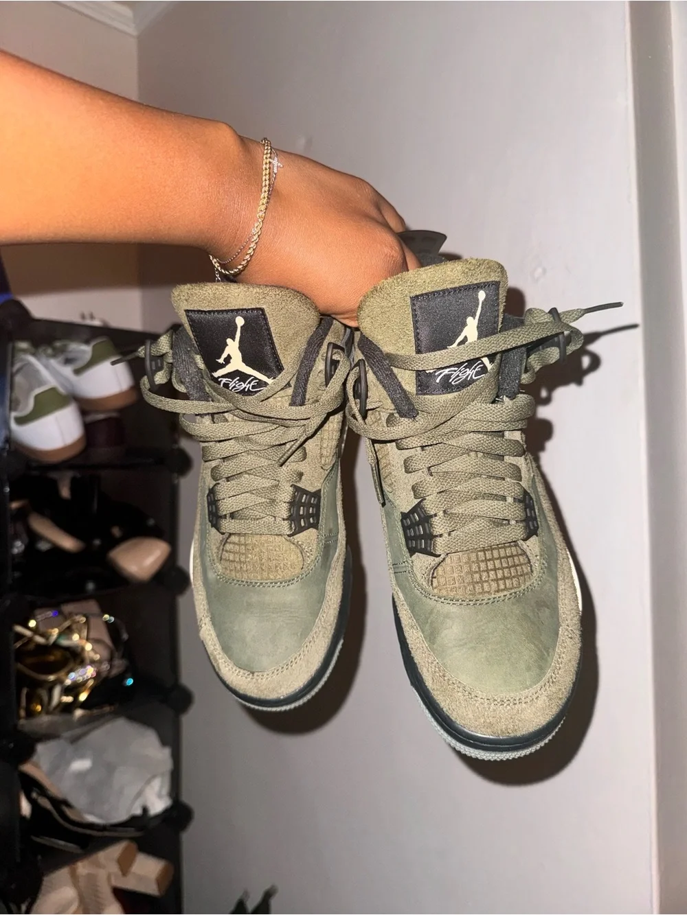 Jordan 4 Retro SE Craft Olive